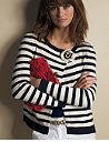Rosette Cardigan